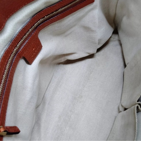 COPY - Gucci Metallic Calfskin Medium Soho Tote Bag~EUC~Posh Authentication!!! - Picture 8 of 9